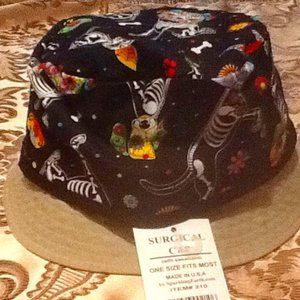 NWTX-RAY DOGS Scrub Hat - Unisex tie-back